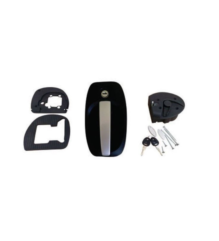 SMART FAP lock complete black / silver w /...