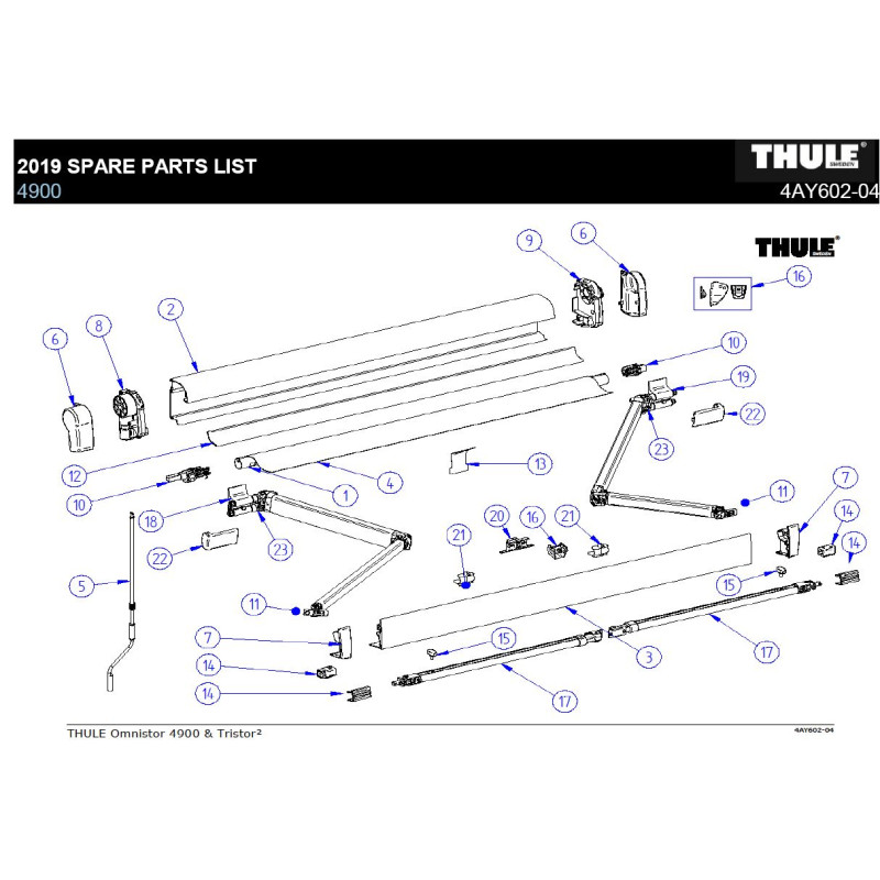 Finale Right And Left White 4900 / Tristor 2 -...
