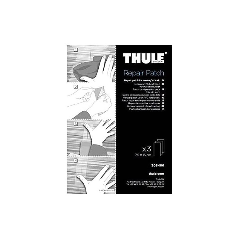 Kit Di Riparazione Verande THULE REPAIR PATCH -...