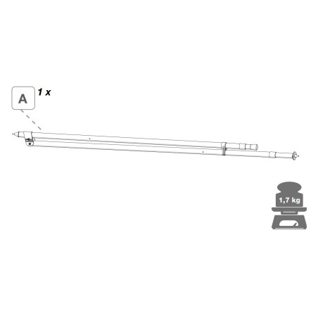 Soporte Caravanstore LEG FIAMMA