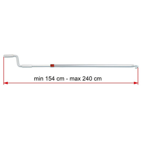 TELESCOPIC Crank Handle FIAMMA - 03878C01-