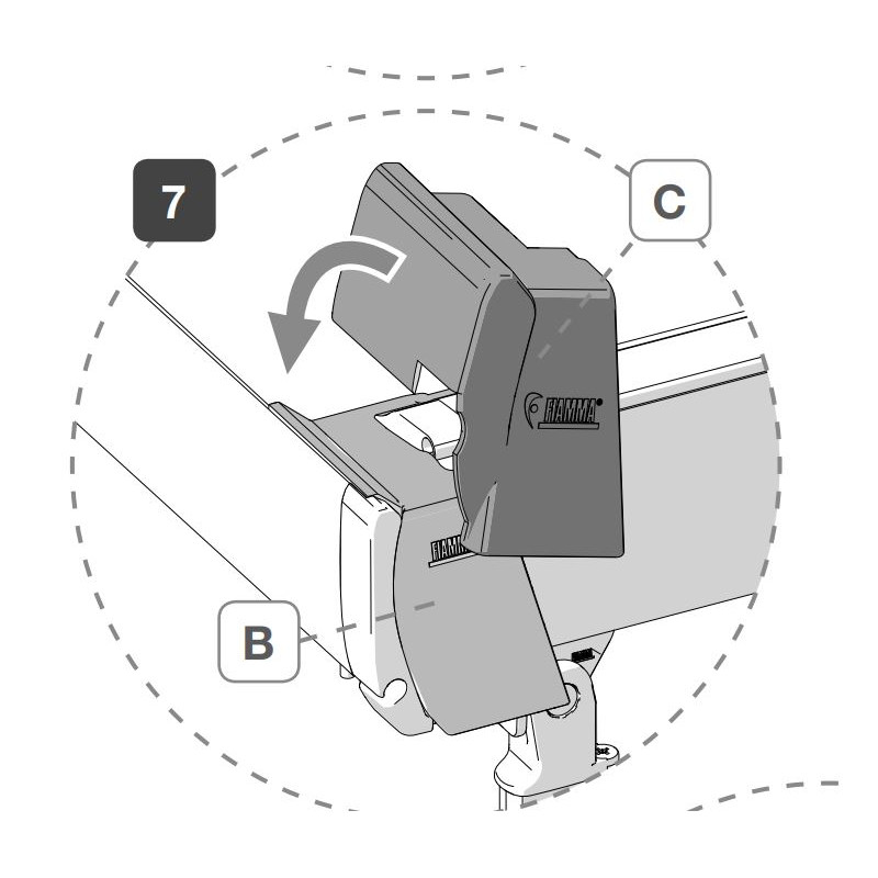 Rain Caps F45L FIAMMA - 06893-A01