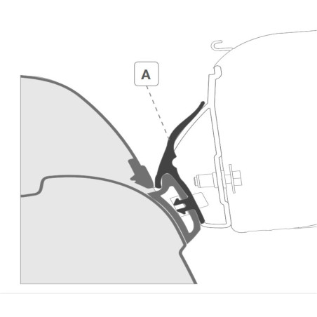 CALIFORNIA FLAME Rain Guard Kit