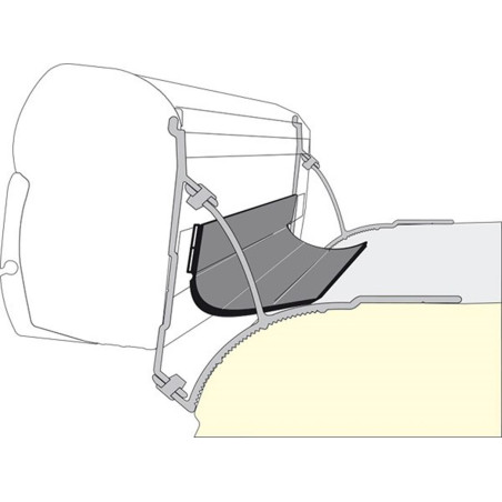 1 mt Rain Guard M fino a 4 cm  - FIAMMA 03477-01-