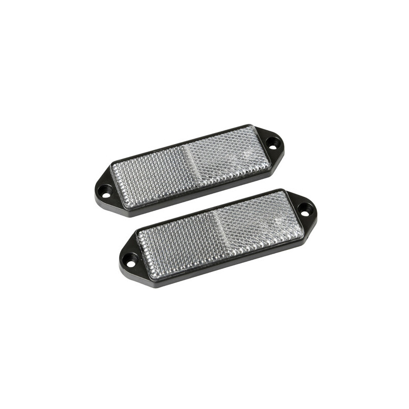 Catarifrangente 90x35 mm a vite rettangolari -...