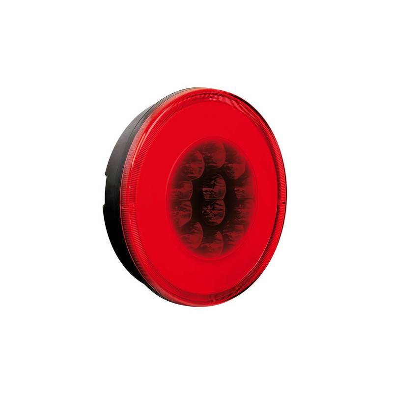 Fanale rotondo retronebbia e posizione, LED 12/24V