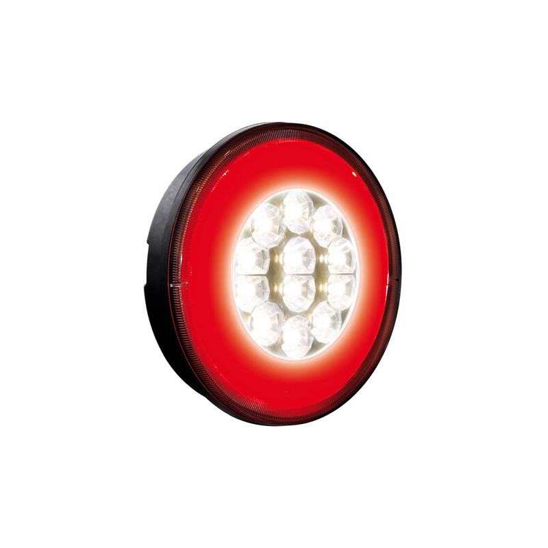 FARO RETROMARCIA POSIZ ROTONDO LED 12/24V