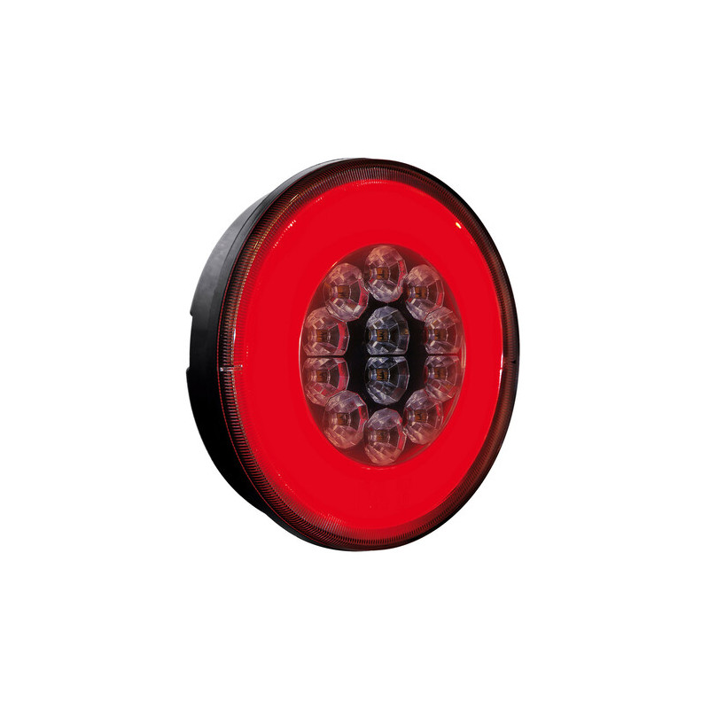 FARO RETROMARCIA POSIZ ROTONDO LED 12/24V