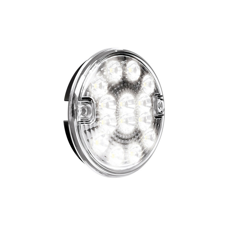 ROUND REVERSING HEADLIGHT 12 / 24V LED Ø 140 mm