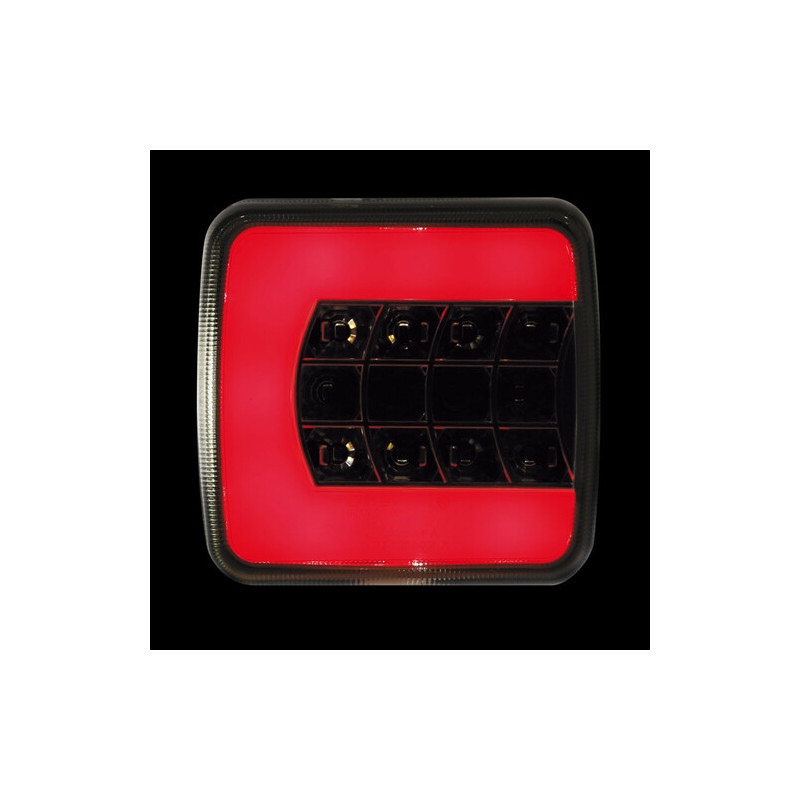 REAR LIGHT WITH 25 LED 4 FUNCTIONS RIGHT
