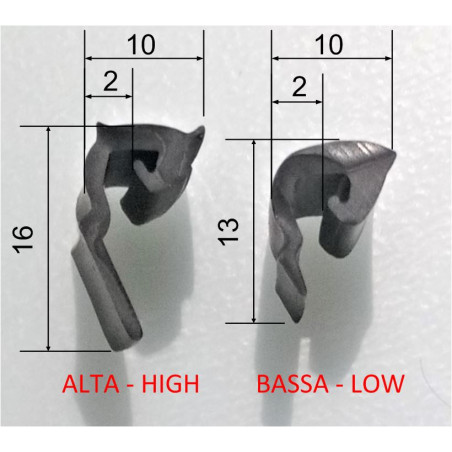 5 mt Dichtung 10 mm Abdeckplatte in der Tür