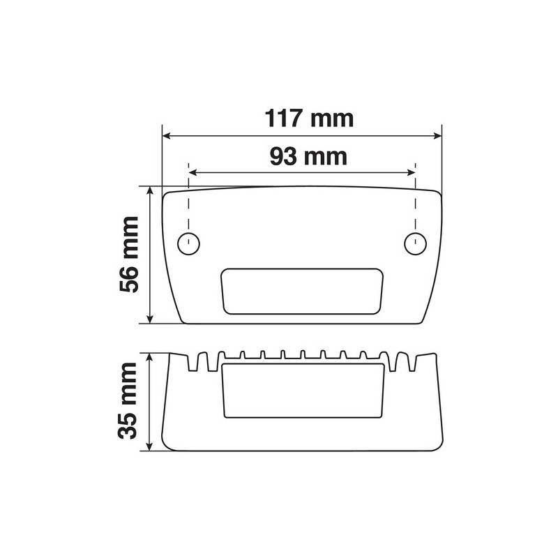 LAMPA 9W auxiliary headlight with 6 LEDs -...