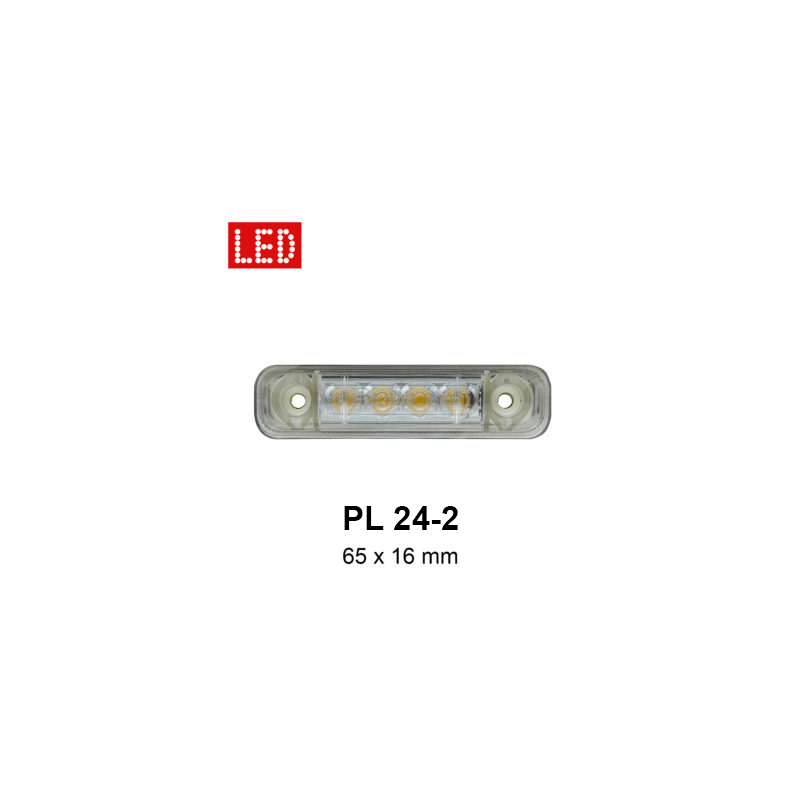 Luci ingombro anteriori a LED bianchi JOKON...