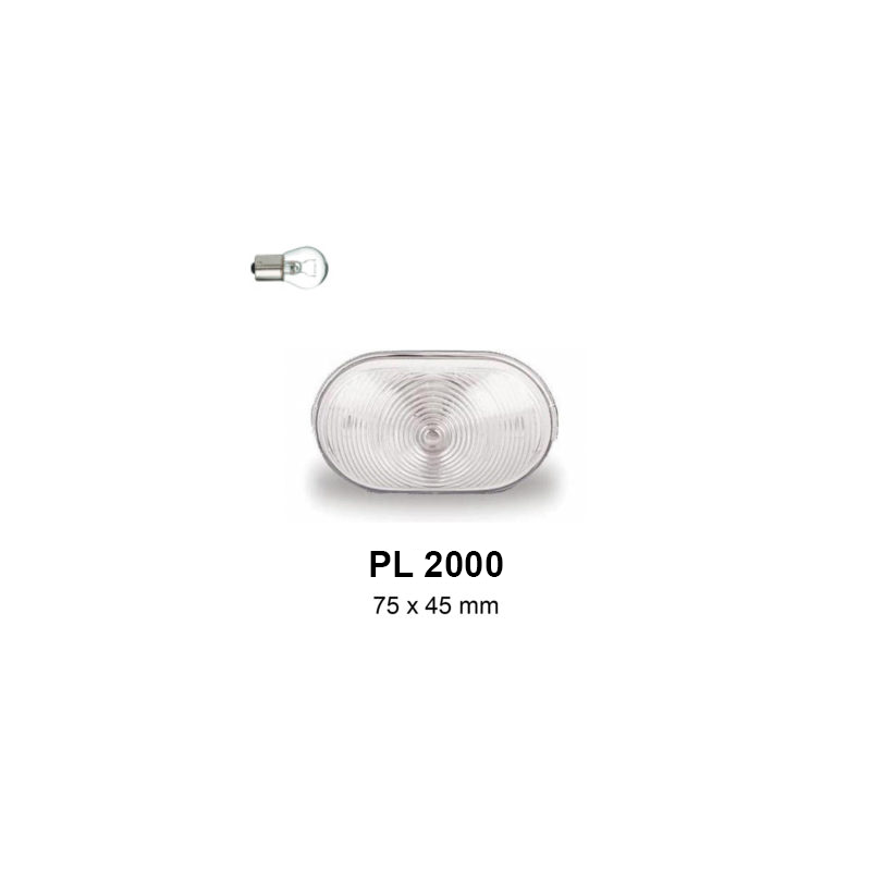 Front clearance signal 75x45 JOKON PL200 12V 5W