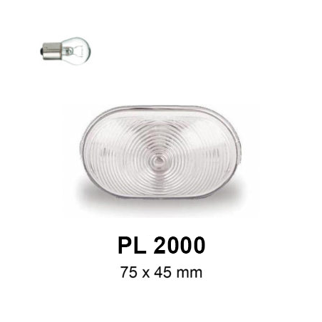 Signal de dégagement avant 75x45 JOKON PL200 12V 5W