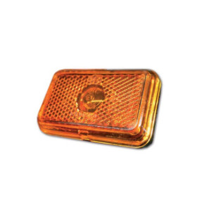 Segnalatore ingombro rettangolare arancione 74x45x22,5 mm...