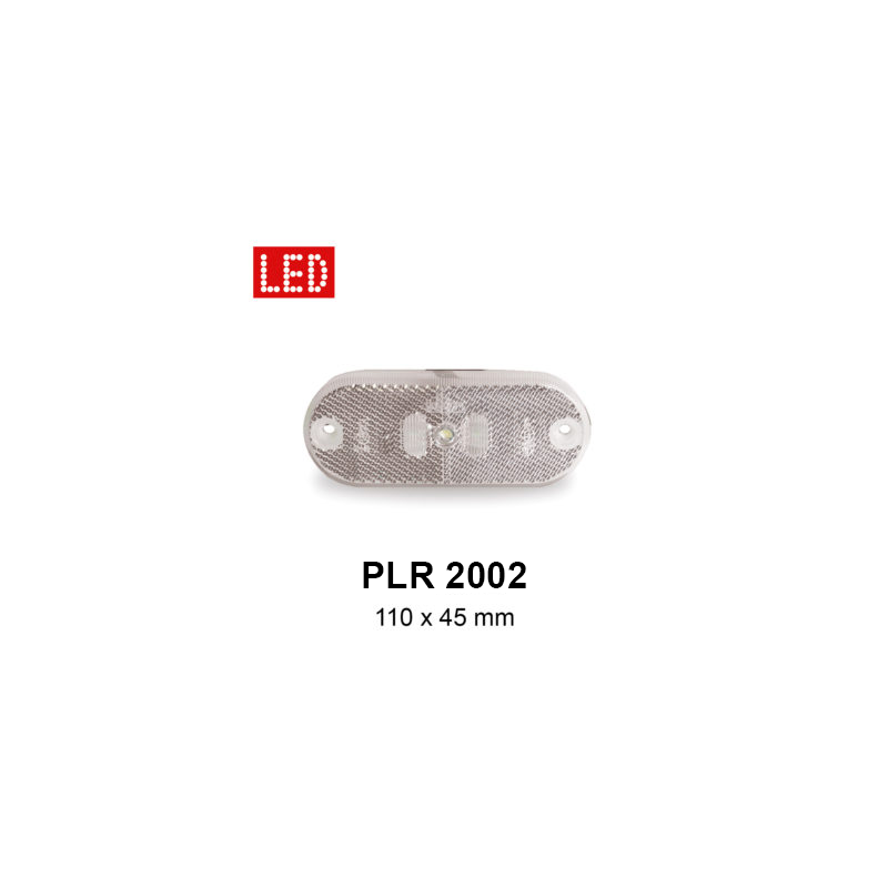 Luce PLR2002 12V - 0.6W ingombro anteriore a...