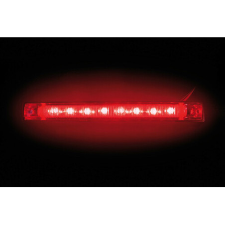 LIGHT INGOMBROR21 "12 / 24V RED LIGHT 8 LED"