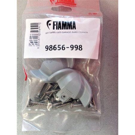 KIT TAPA PERFIL 6540 (CONECTOR BARRAS GARAJE) - FLAME 98656-998