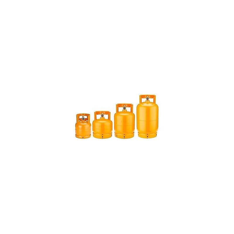Leere 3-kg-LPG-Flasche W20x1-14" SX...