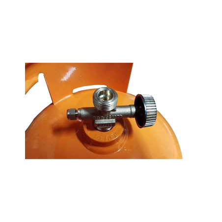 Bombola 3 kg vuota x GPL W20x1-14" SX attacco italiano