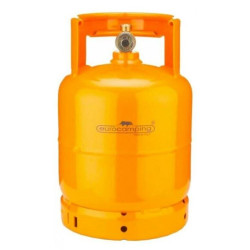 Cilindro GLP vacío de 3 kg L20x1-14" SX conexión italiana