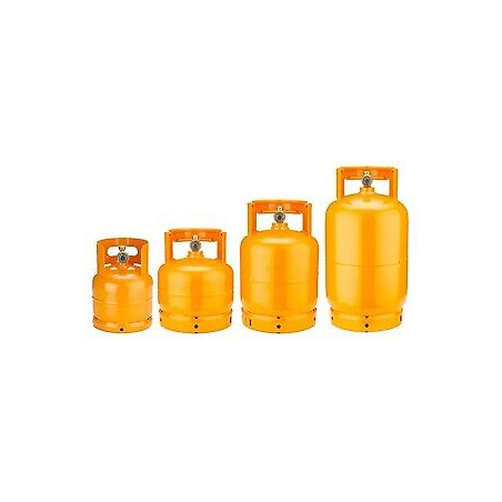 Bouteille GPL vide de 5 kg W20x1-14 SX raccord italien