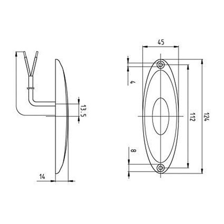 Clignotant Ingom Lat JOKON SMLR 2010 LED base grise