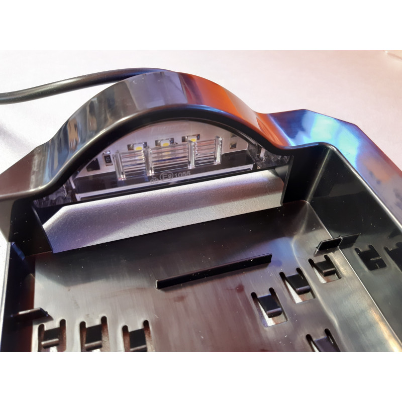 Support de plaque d'immatriculation IP67 avec...