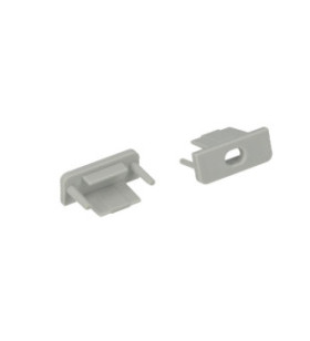 Couple End Caps For Closures Profile Aluminum Bar Slim...