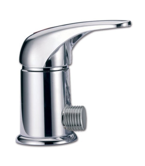 Miscelatore con attacchi rapidi monocomando ottone con raccordo 3/8''