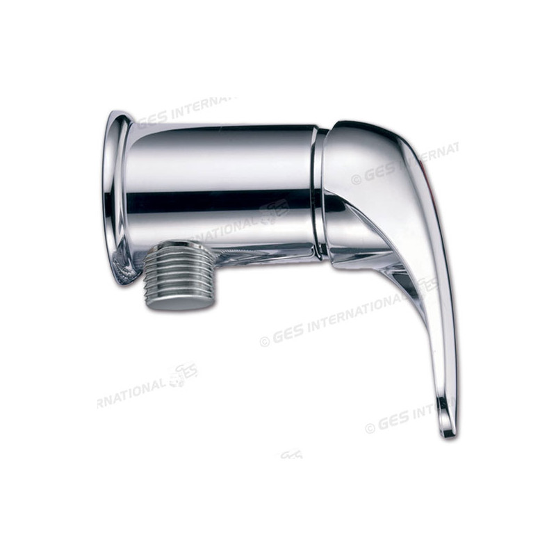 Single lever brass mixer with quick connections...