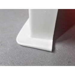 Lavello ad angolo 420x350x107 mm con portasapone 2