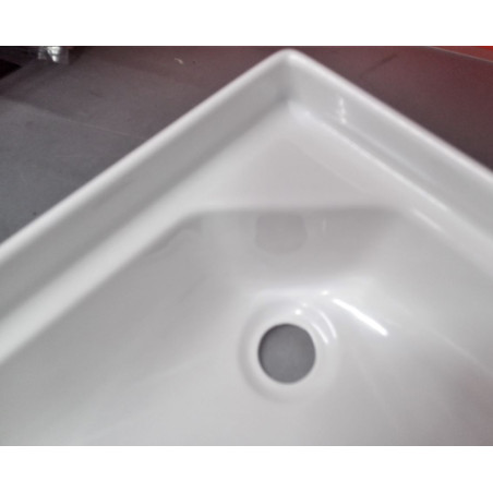 Lavello ad angolo415x350x107 mm