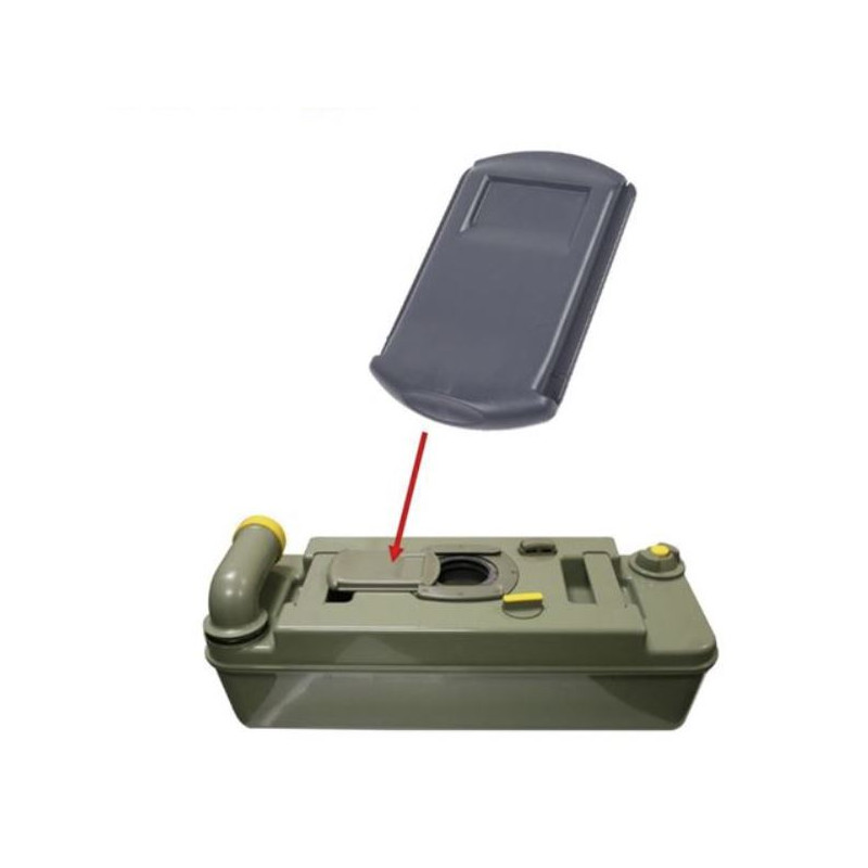 SC400/500 Tappo scorrevole scatola wc - dx...