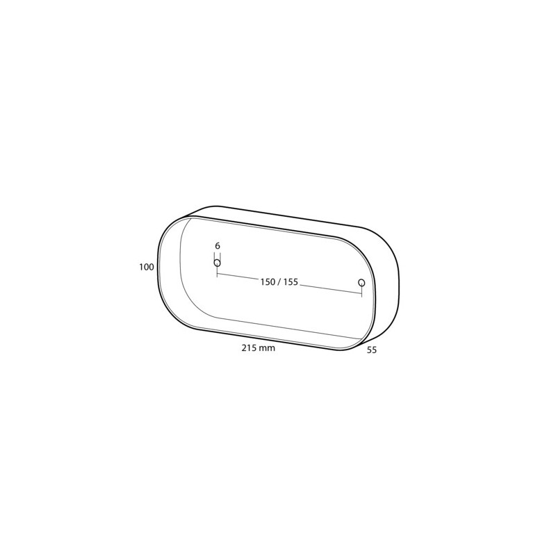 FEU ARRIÈRE EUROPA DX 6 FONCTIONS - 12V
