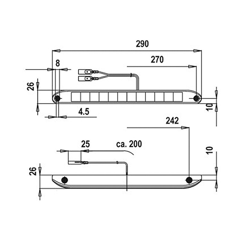 JOKON third LED cantilever stop