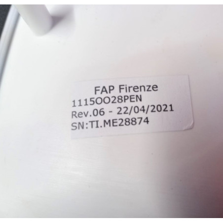 FAP 1115OO28PEN Parte exterior blanca STAR sin llaves