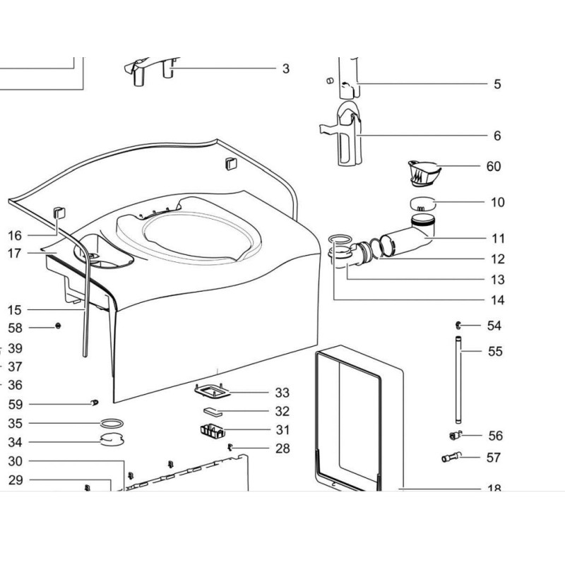 SC402 WATERFILL FUNNEL D / GRY