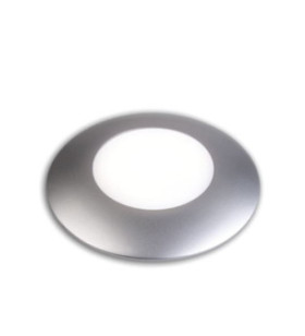 Spot fixe encastrable ou support LUX 35R argent / neutre...