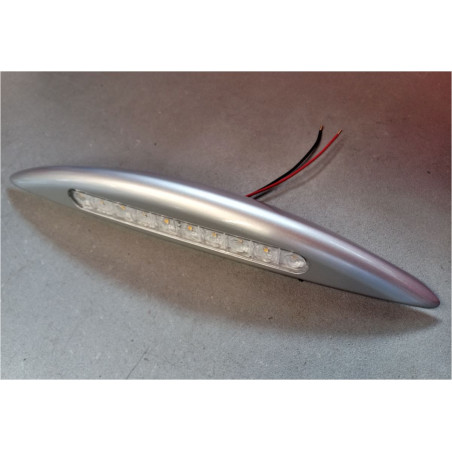 Lampada esterna 8W led AW8 4000K cornice bianca