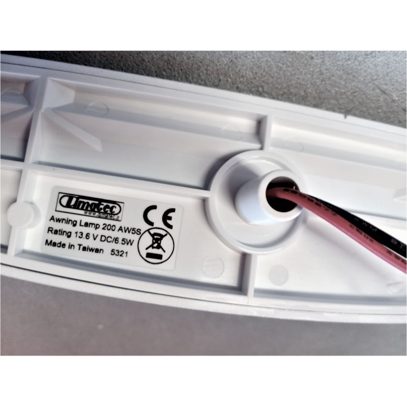 Lampada esterna 8W led AW8 4000K cornice bianca