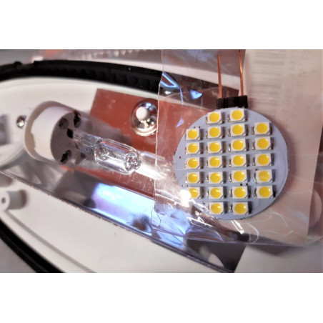 DECKENLEUCHTE MIT 12VOLT - 10 W HALOGENLAMPE