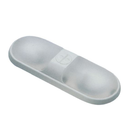 PLAFONNIER 70BIS LED 12V 300Lm WW 2XLV9 + INT. BLANCHE