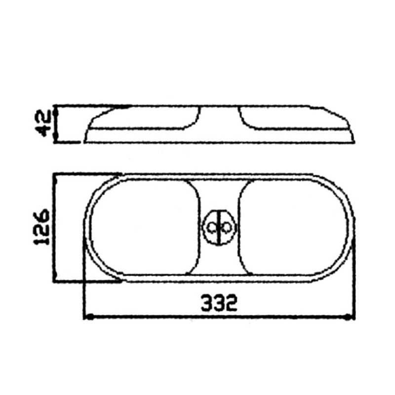 CEILING LAMP 70BIS LED 12V 300Lm WW 2XLV9 +...