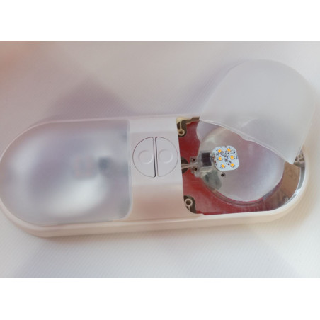 PLAFONNIER 70BIS LED 12V 300Lm WW 2XLV9 + INT. BLANCHE