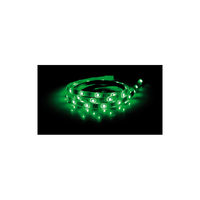 Bande led RGB avec télécommande 12/24V - 200 cm...