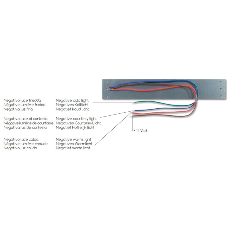 Module Strip 18 LEDs chaud/froid + 6 Bleu...