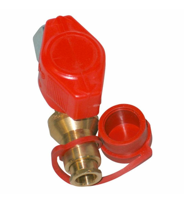 Double cone valve with 8 mm quick coupling and...