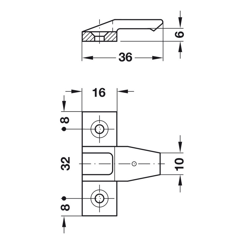Keku panel fixer to insert